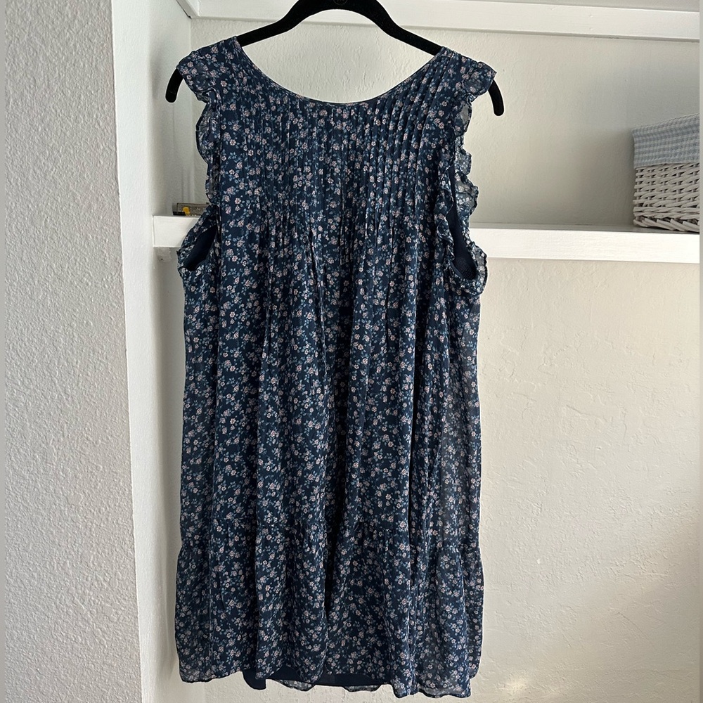 Joie Silk Flower Print Frock - image 1